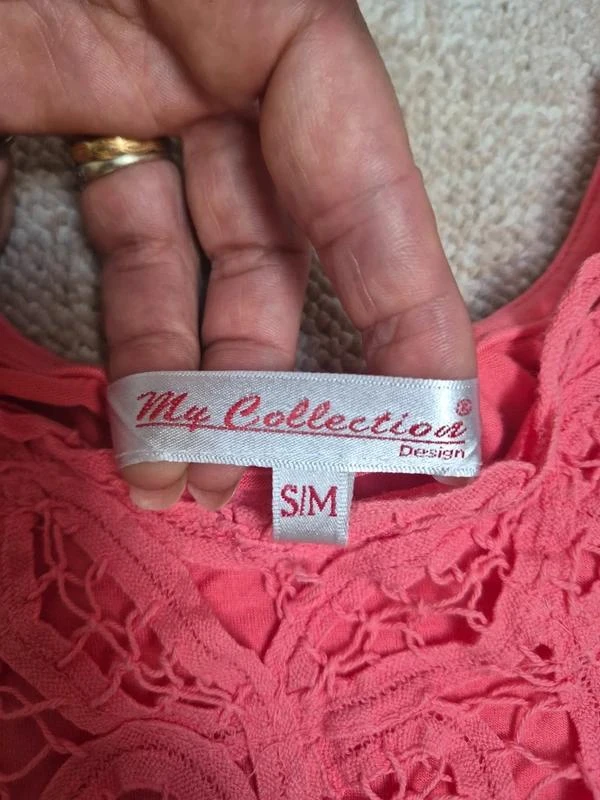My Collection Top de encaje coral S/M – photo 11